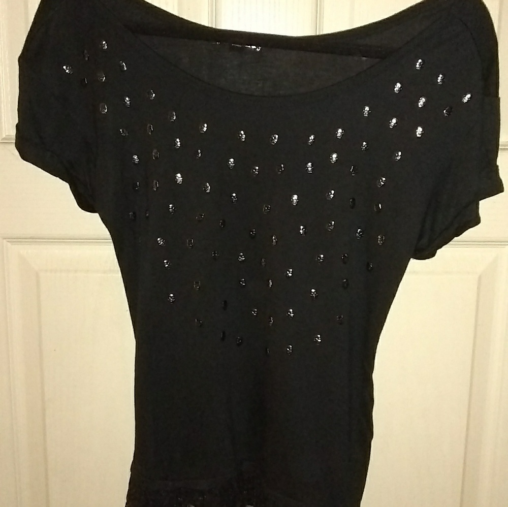 Eye Candy embellished top